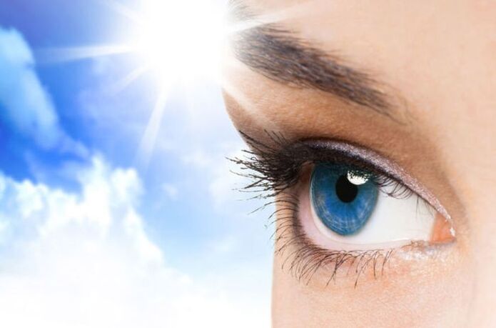 Solarization - Restoration of vision of sunshine